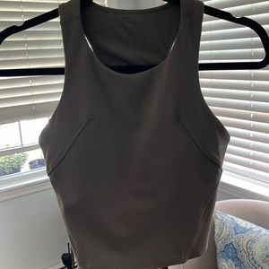 Lululemon Wunder Train / Invigorate tank size 6 Carob brown